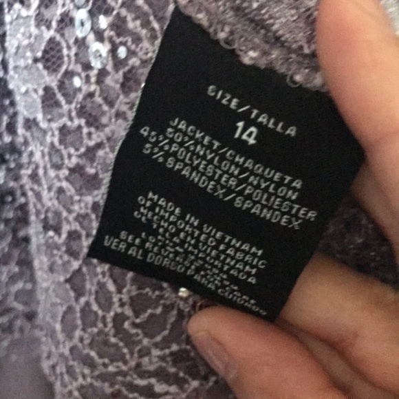 R&M Collection 2 piece dress and jacket size 14 - Picture 10 of 12